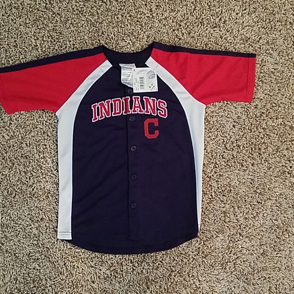 Cleveland Indians youth baseball jerseys